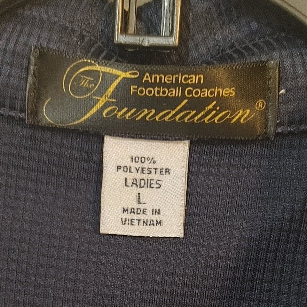 American Football Foundation Ladies Polo Shirt Large - Picture 3 of 5